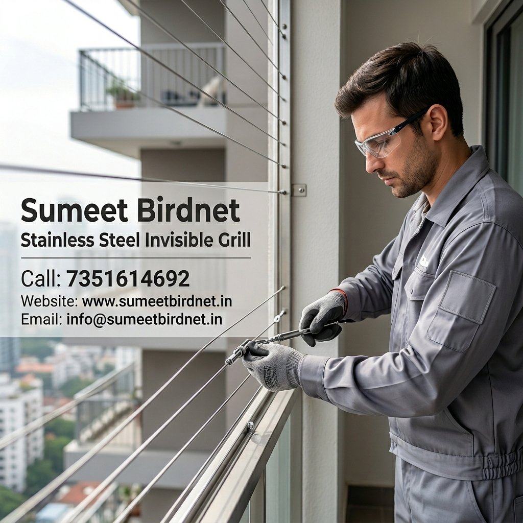 Stainless Steel Invisible Grill