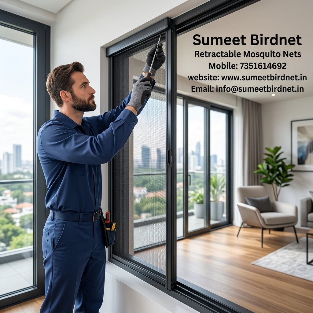 Retractable Mosquito Nets