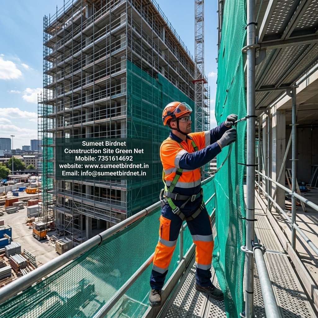 Construction Site Green Net
