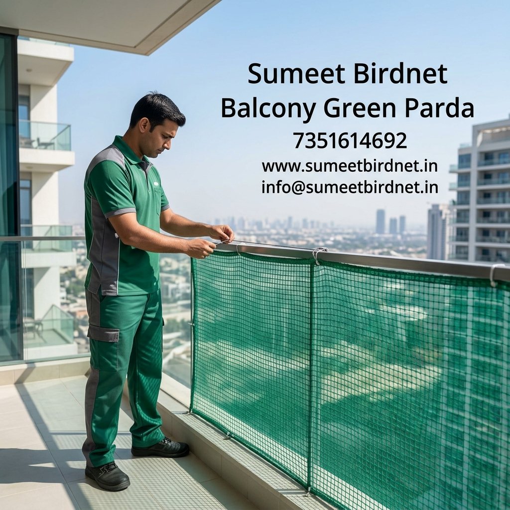 Balcony Green Parda